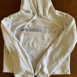 american eagle grey hoodie